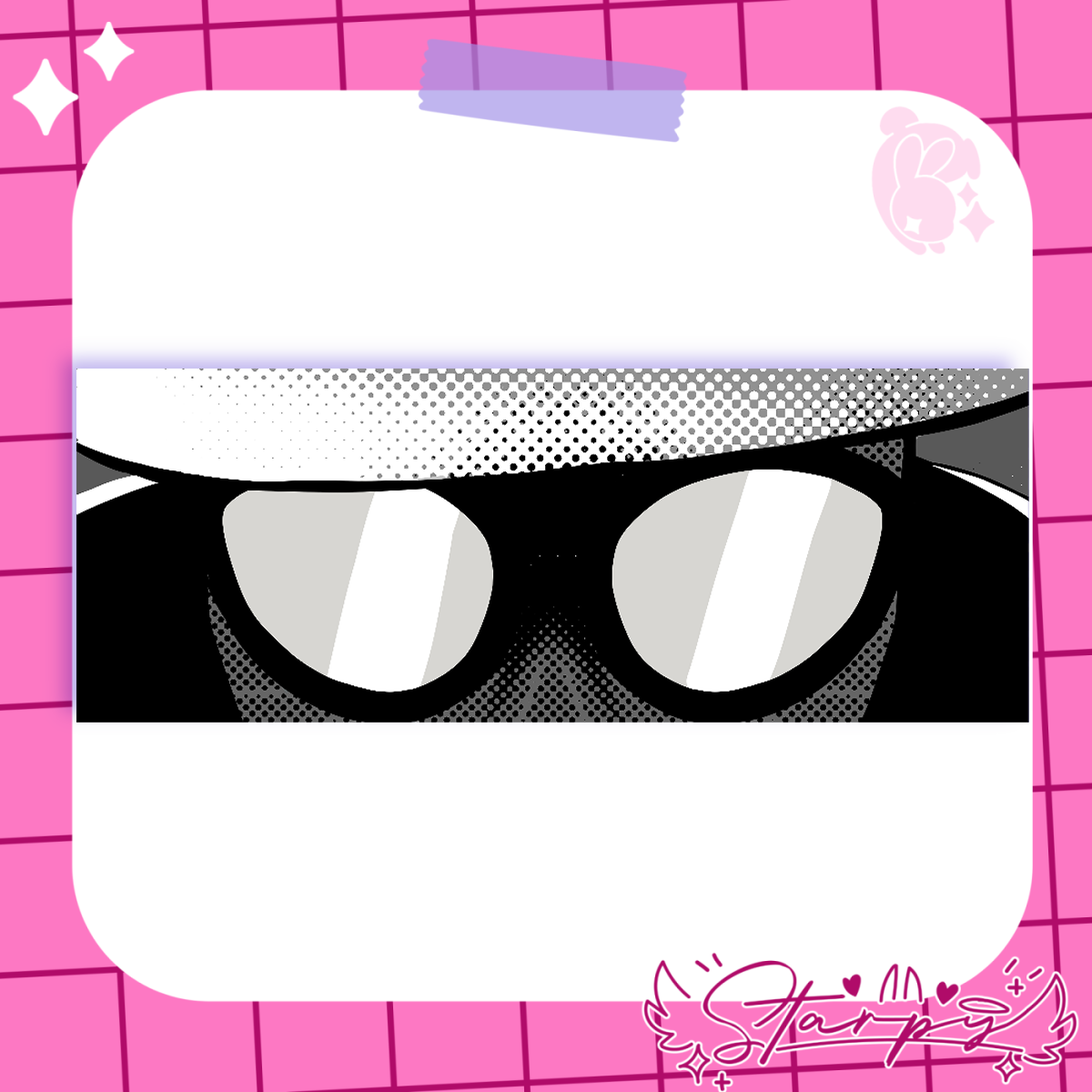 Spider Noir Eye Sticker