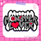 Monster Lover Sticker - Retro