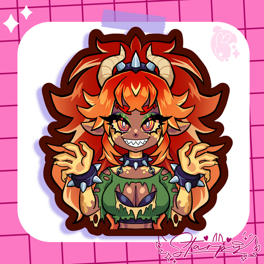 Bowsette Sticker
