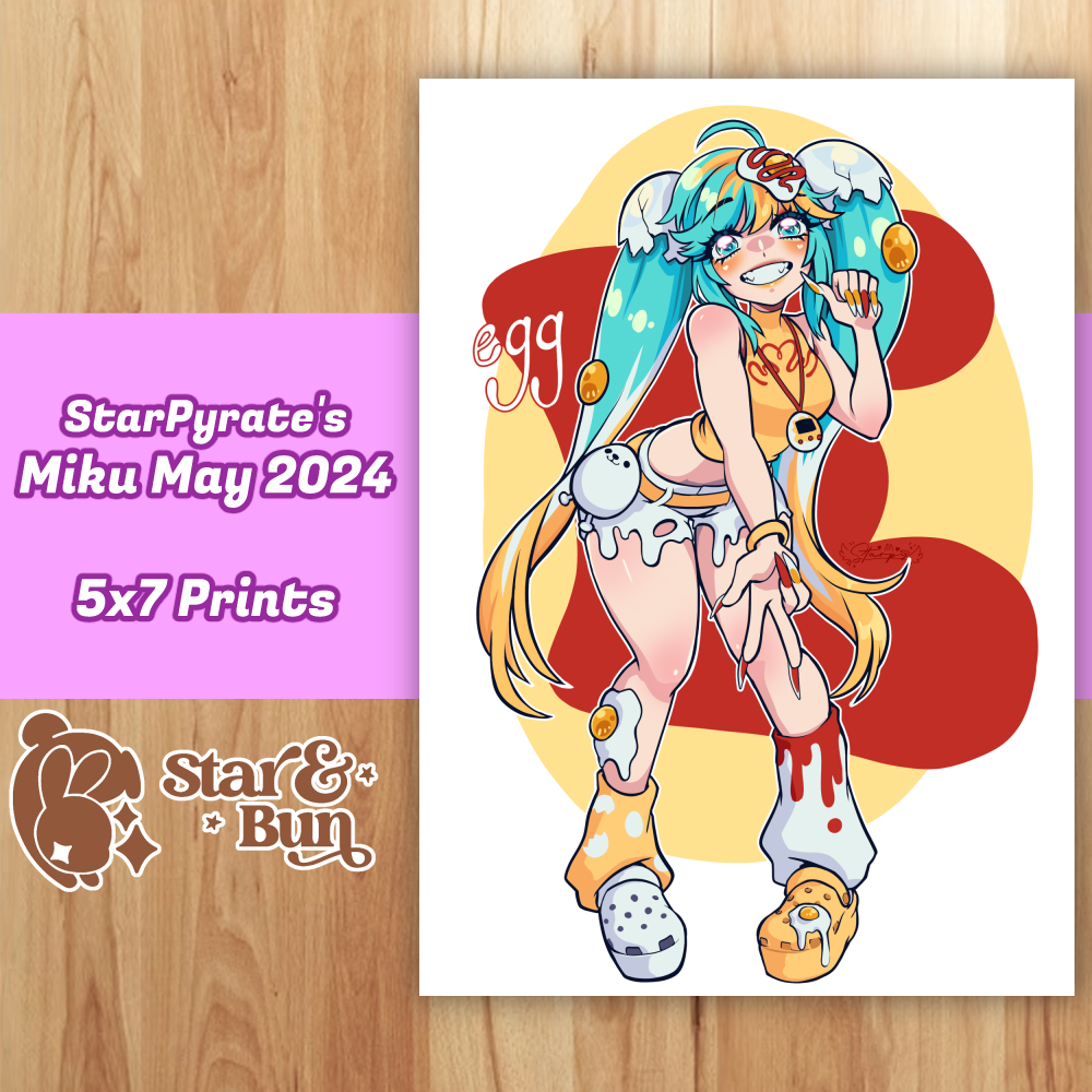 5x7" Miku May 2024 Prints