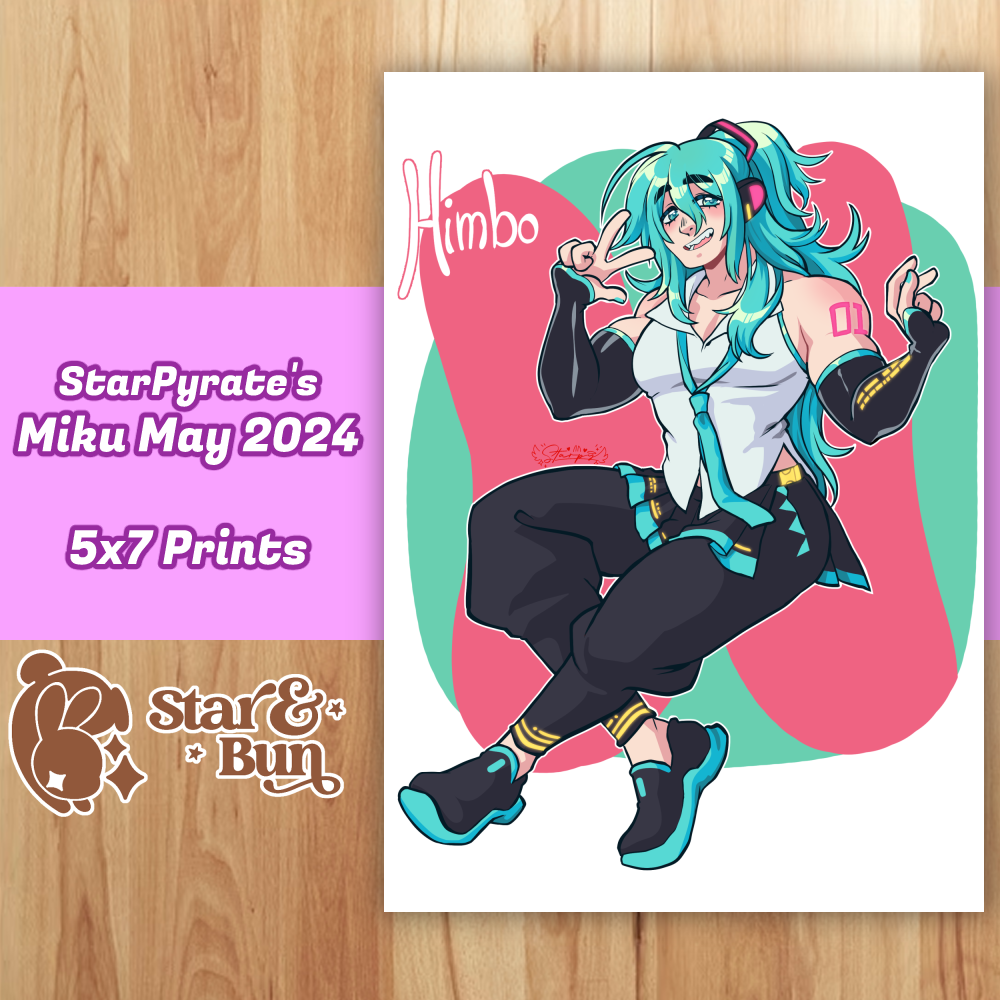 5x7" Miku May 2024 Prints