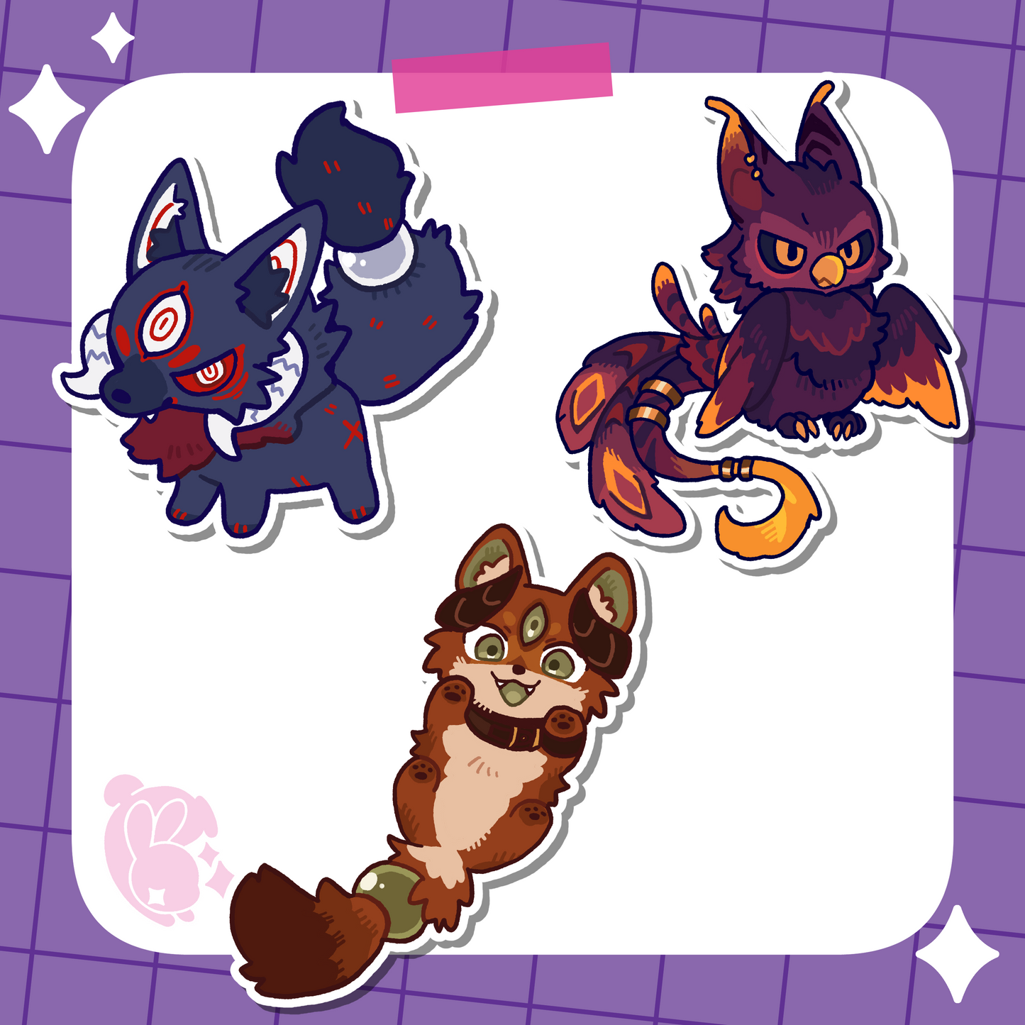 Bargverse Stickers - Series 1