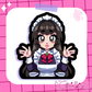 Maid Girl Sticker