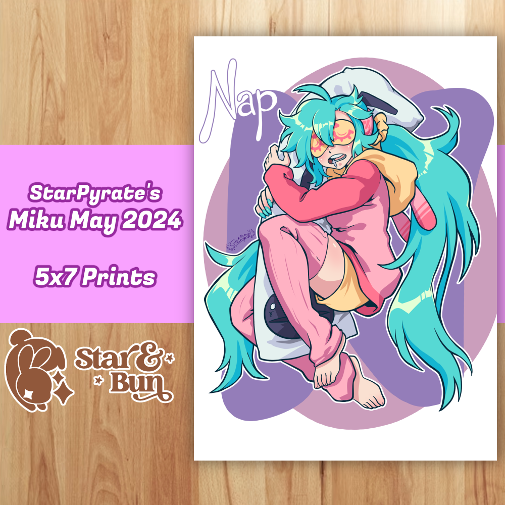 5x7" Miku May 2024 Prints