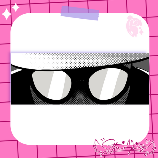 Spider Noir Eye Sticker