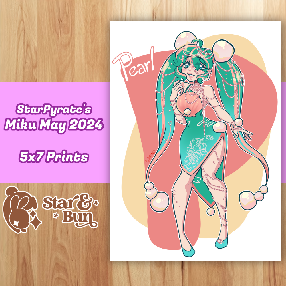 5x7" Miku May 2024 Prints