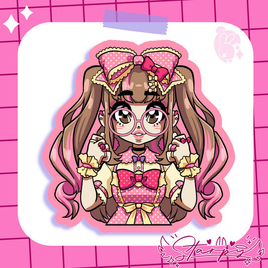 Sweet Lolita Girls Sticker