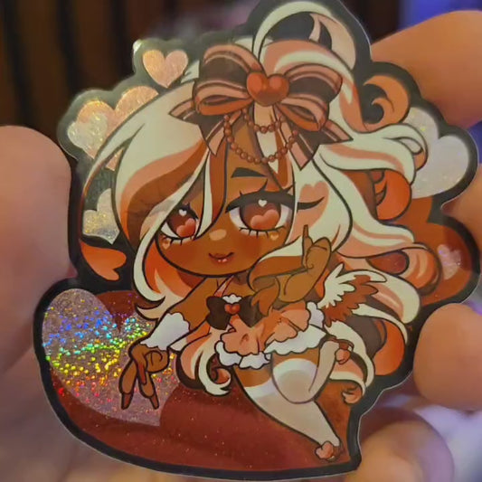 2026 Montly Sticker - February GALentines / Gyaru Cupid