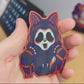 Ghost Face E-Girl Holographic Sticker