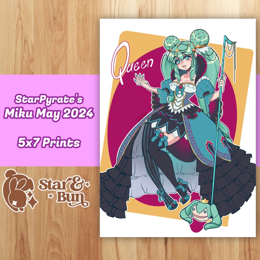 5x7" Miku May 2024 Prints