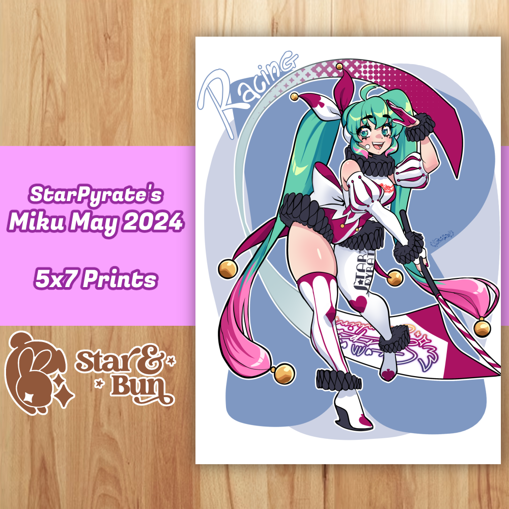 5x7" Miku May 2024 Prints