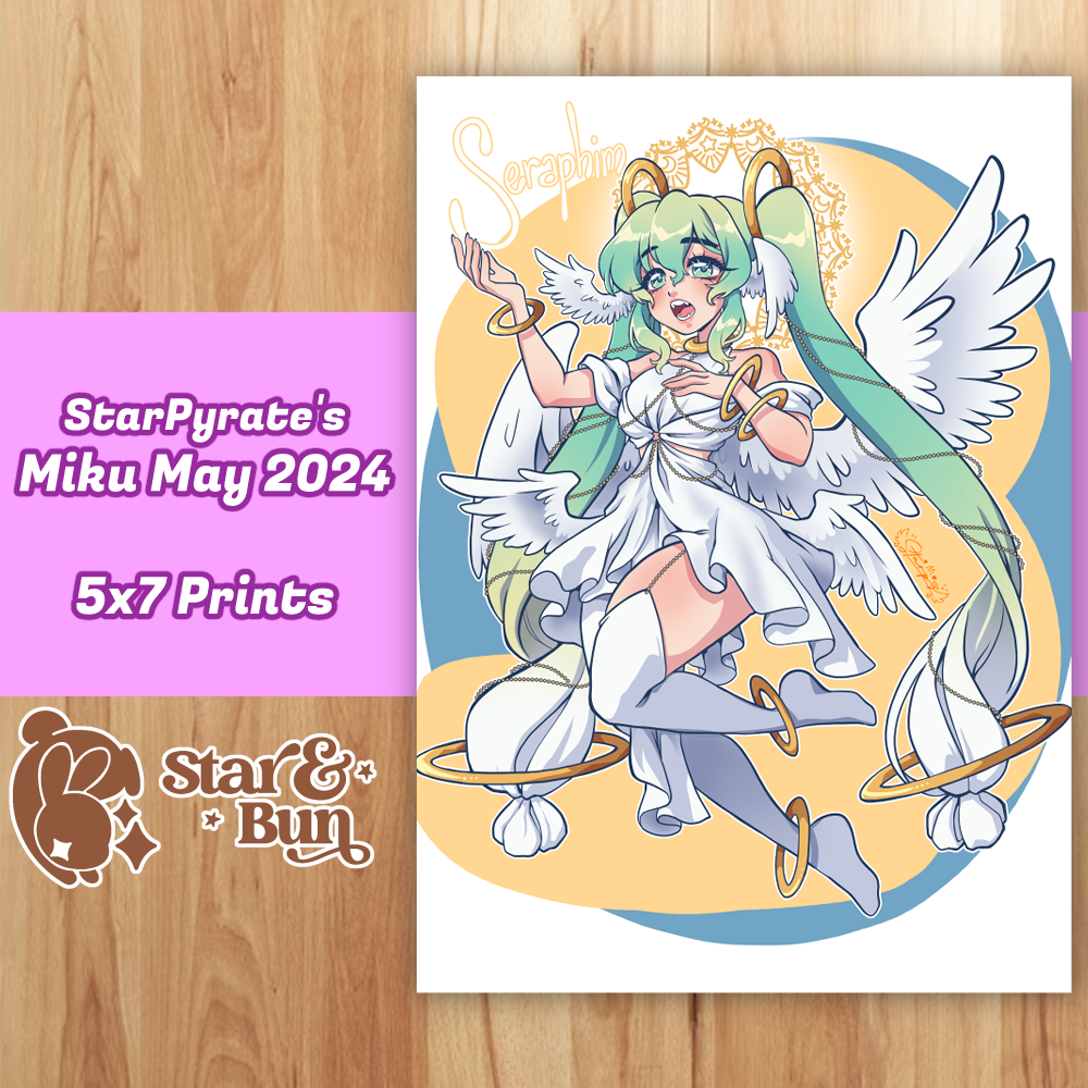 5x7" Miku May 2024 Prints