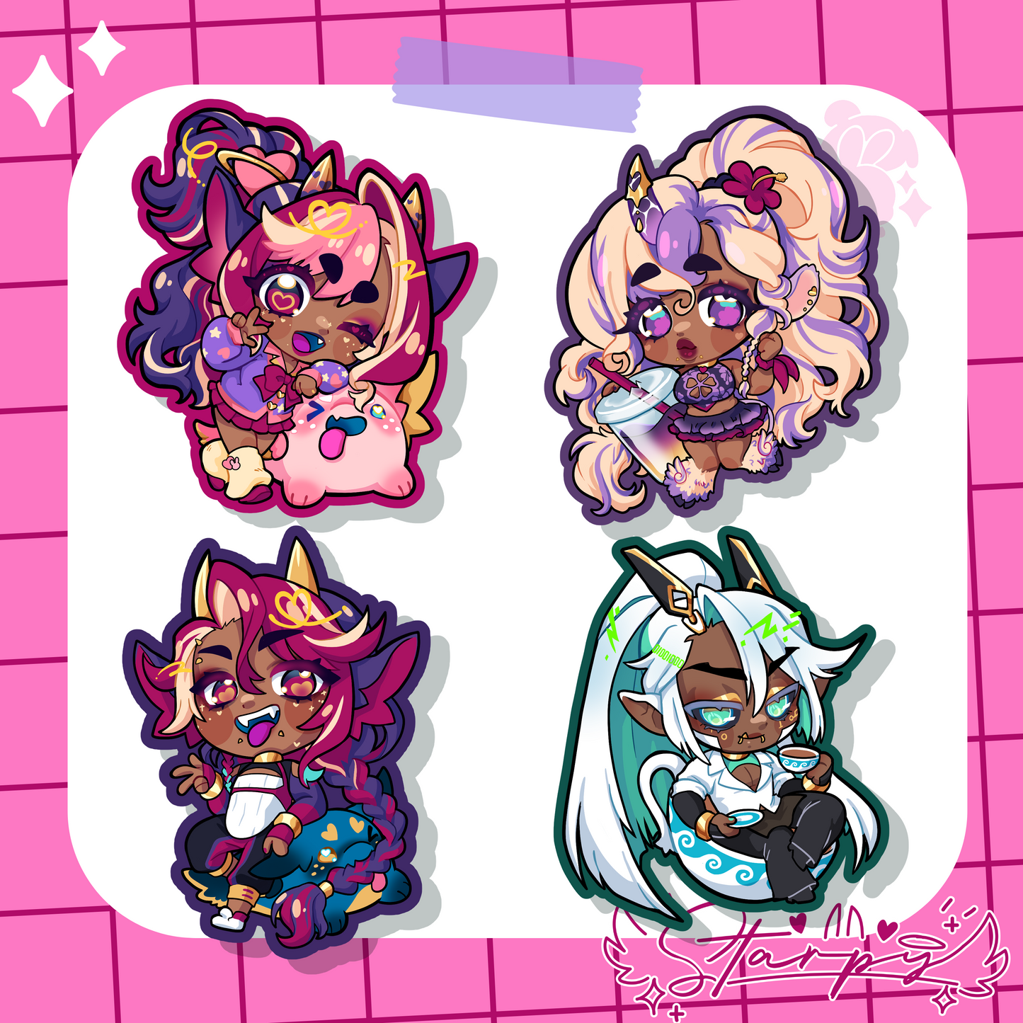 StarPyrate TwitchCon 2025 Stickers!