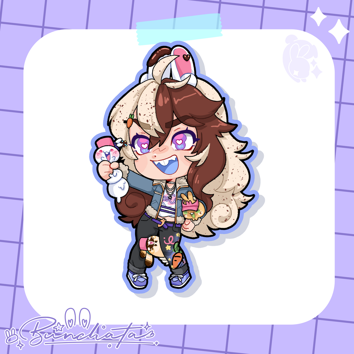 BunChata TwitchCon 2025 Stickers!