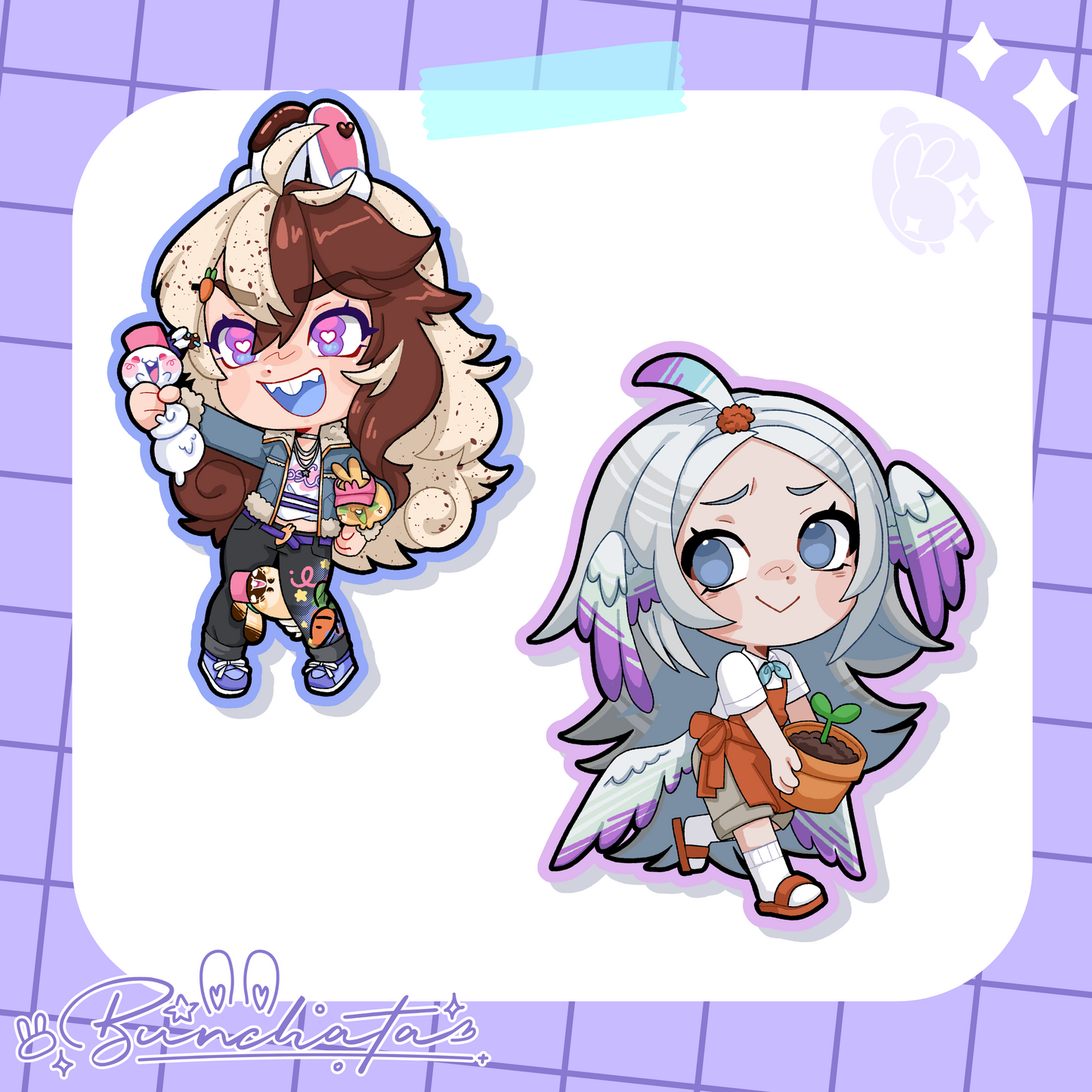 BunChata TwitchCon 2025 Stickers!