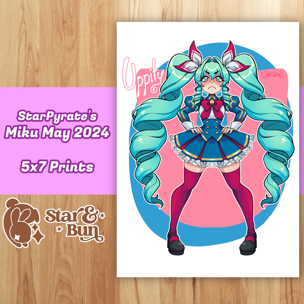 5x7" Miku May 2024 Prints