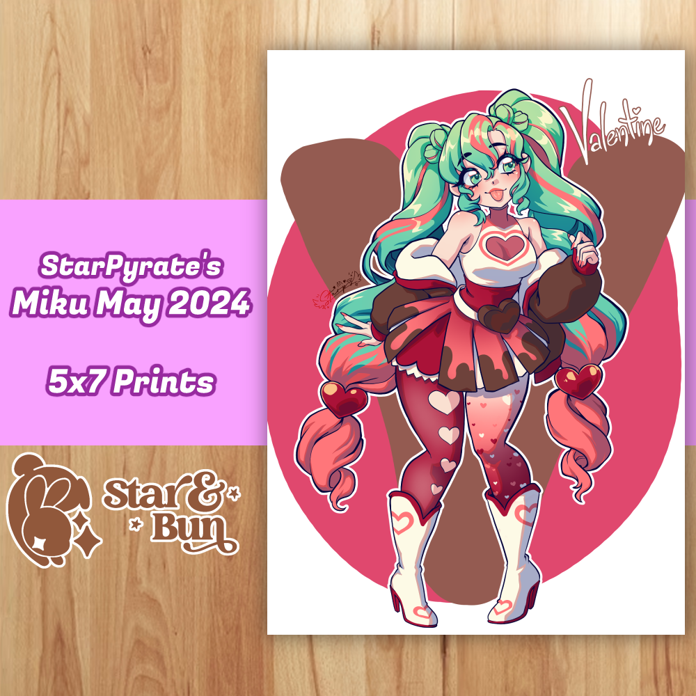 5x7" Miku May 2024 Prints