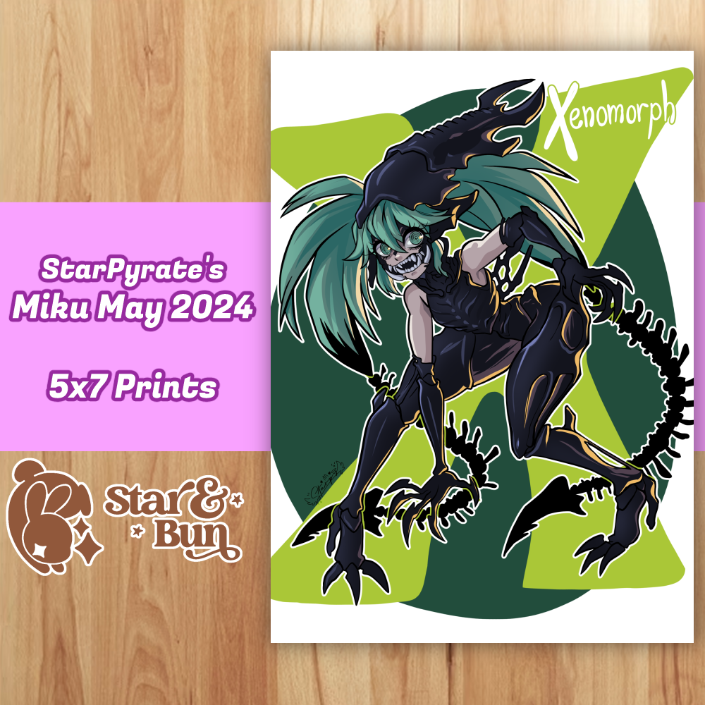 5x7" Miku May 2024 Prints