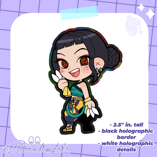 KPop Demon Hunters - Huntrix Chibi Stickers